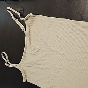 Skims Ribbed Sleep Tank Top in Sea Haze Size L/ XL NWT